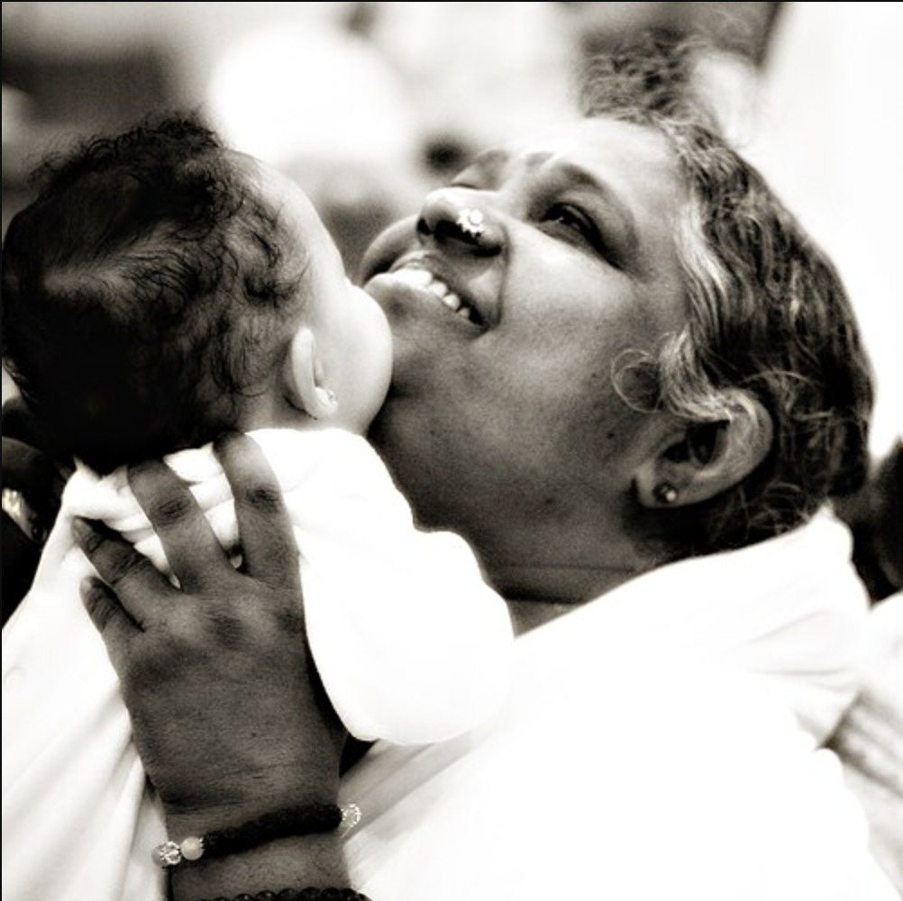 Mata Amritanandamayi (Amma), spiritual inspiration to Santosh Talaghatti Mata Amritanandamayi (Amma), spiritual inspiration to Santosh Talaghatti
